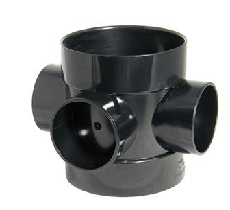 Floplast SP583 110mm Black Boss Pipe